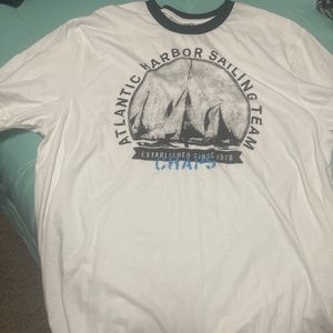 Mens white Chaps tshirt